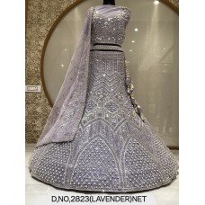 lehenga lavender
