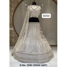 lehenga cream