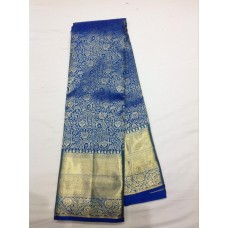 kanjivaram blue