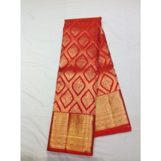 kanjivram red